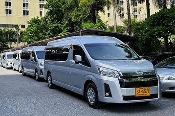 Crew change transport vans