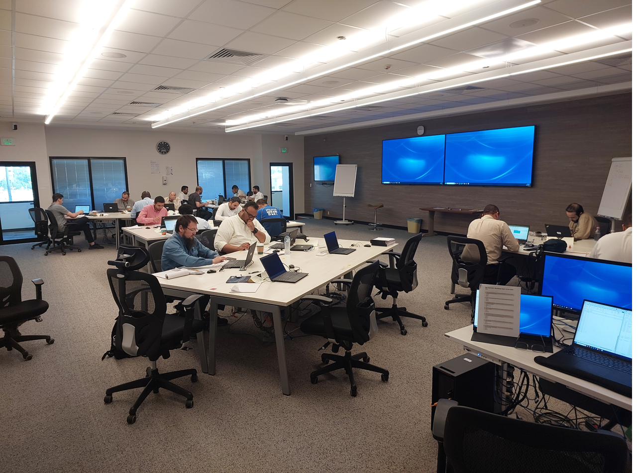 Rig inspection training course classroom